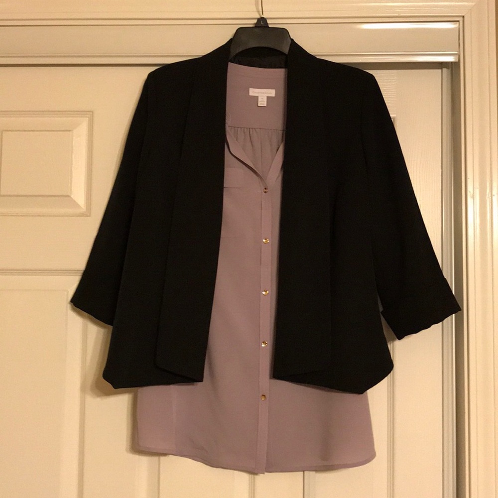 Charter Club Utility Shirt - Violet